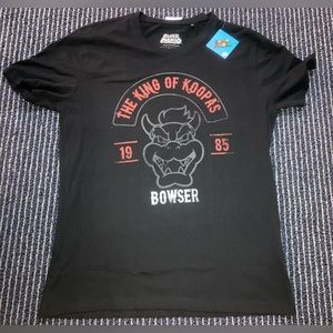 SOLD NWT Nintendo The Super Mario Bros Bowser King Youth XXL Mens Small